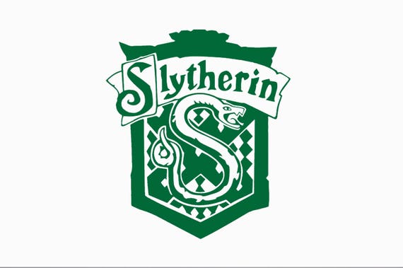 Harry Potter Decal Slytherin Crest Decal Hogwarts