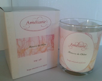 Scented "Mousse de Chêne" / Perfumed candle Oak Moss