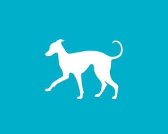 Italian Greyhound Car Decal