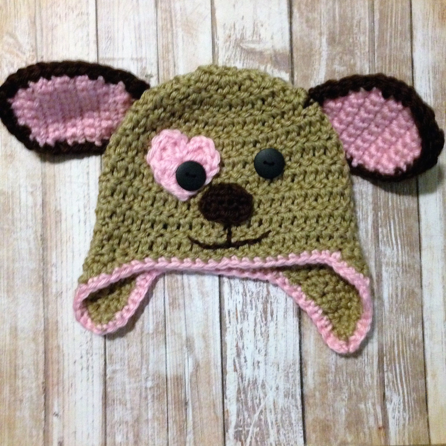 Puppy Hat Crochet