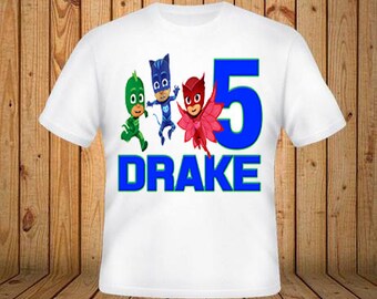PJ Mask Birthday Shirt