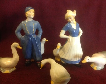 Brayton Dutch Couple with Geese