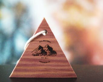 Car air fresheners- 100% natural - 4 pack