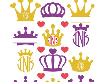 Free Free 130 Crown With Heart Svg SVG PNG EPS DXF File