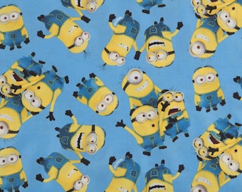 100% Printed Cotton Sheeting Fabric Minions 235 cm