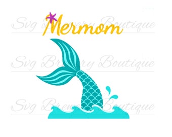 Download Mermaid tail clam shell SVG layered PNG DXF for cricut