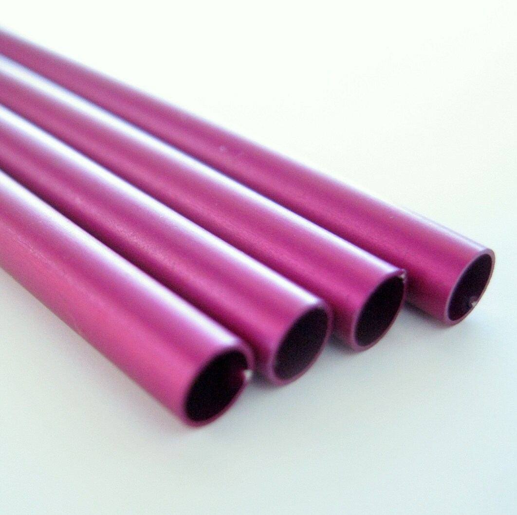 Anodized Aluminum Tubing 3/16 Fuchsia