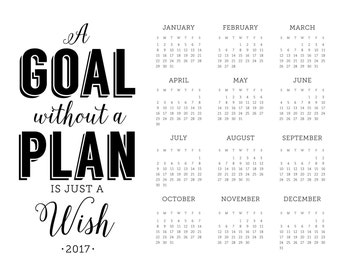 11x14 calendar | Etsy