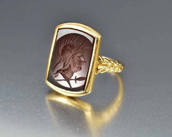 Roman soldier ring | Etsy