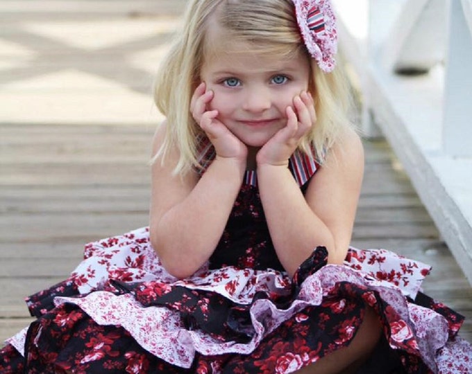 Little Girl Ruffle Dress - Baby Dress - Toddler Girl Clothes - Special Occasion - Party Dress - Boutique Girl Dresses - 6 mon...