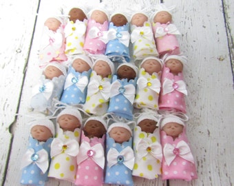 Polymer Clay Baby Bundled Baby Miniature
