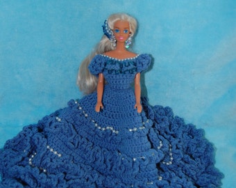 Crochet Birthstone Barbie Dress March/Annie's Attic