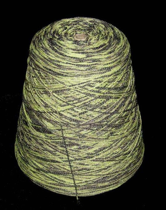 Silk City Fibers Wool Crepe Deluxe Variegated MERINO yarn cone 1 lb 9