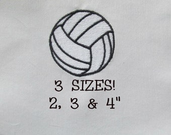 Buy 1 Get 1 Free! Volleyball Embroidery Design Sports Ball Embroidery Design Mini Volleyball Small Volleyball Machine Embroidery Design