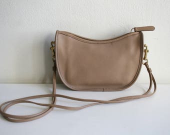 Rare Camel Leather Coach Purse