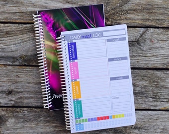 JOURNAL for 21 days of diet FIX - 126 daily pages - calorie specific -- meal tracker - more!