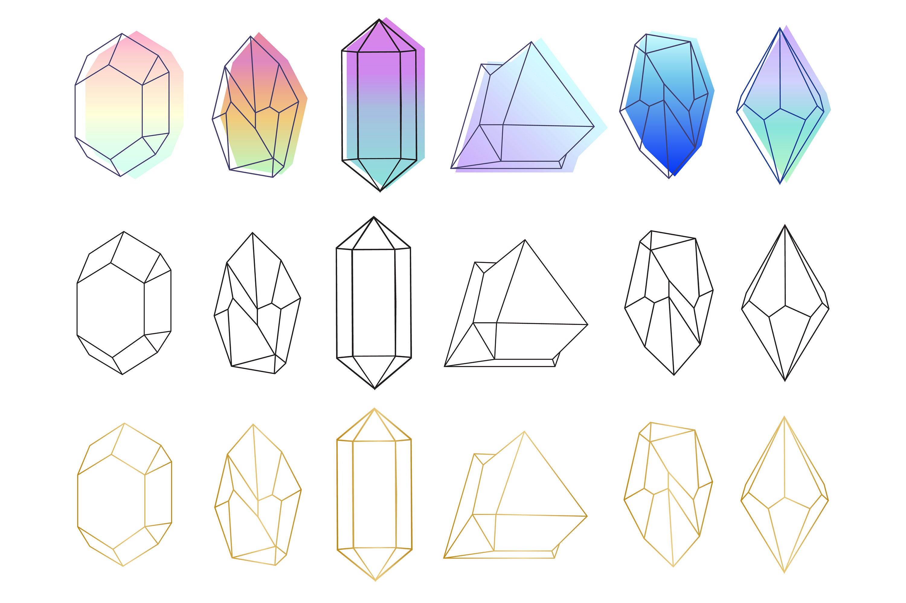 Crystals Clipart Crystals Clip Art, Vector Crystals Gem Clipart ...