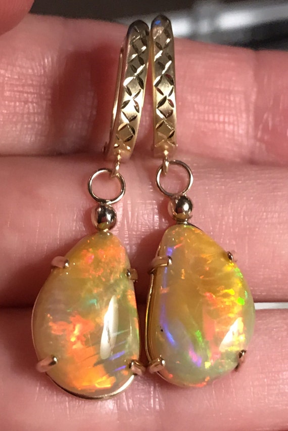 opal earrings peoples