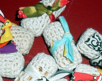 CAT TOYS Wine Cork Crochet Catnip Toys - Set of 3