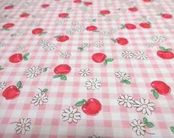 Japanese Fabric QUILT GATE APPLEMARGUERITE Pink Fat Quarter