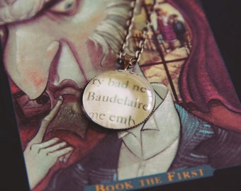 Baudelaire, A Series of Unfortunate Events | Cabochon Necklace