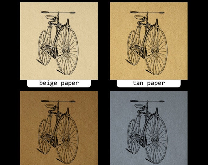 Bicycle Printable Image Digital Bike Illustration Download Graphic Vintage Clip Art Jpg Png Eps HQ 300dpi No.3181