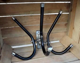 Mid century coat hooks retro coat hooks French wall mounted cloakroom hooks retro office porte manteau mid century home decor