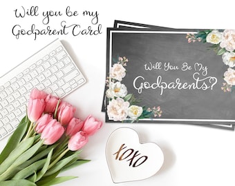 Be my godparents, you be my godparents, godparent card, asking godparents, card to godparents, will you be my god, my godparents, godparent