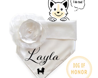 Personalized Special Occasion Dog Bandana