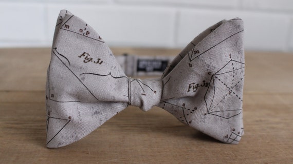 Grey Math Bow Tie bowtie bow ties bowties equations fun