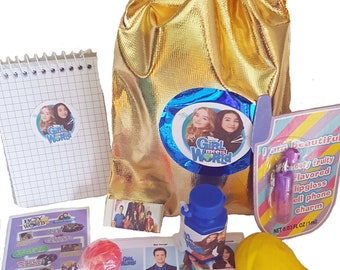 Fire Truck Birthday Party Favor Goody Bags w/Sticker Seals.