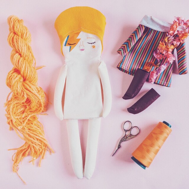 Handmade Dolls by MandarinasDeTela on Etsy