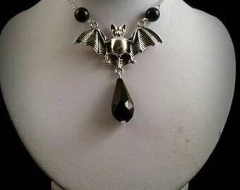 Bat necklace