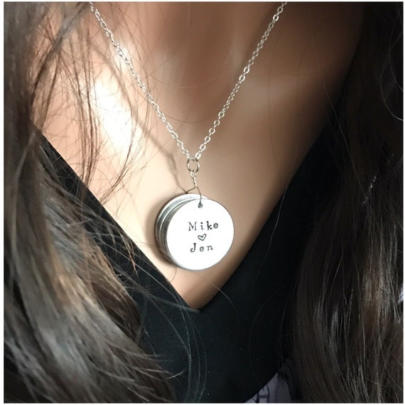 The Story of Our Life Necklace Silver Storybook Necklace