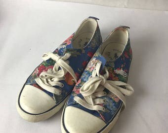 Ralph Lauren Floral Trainers