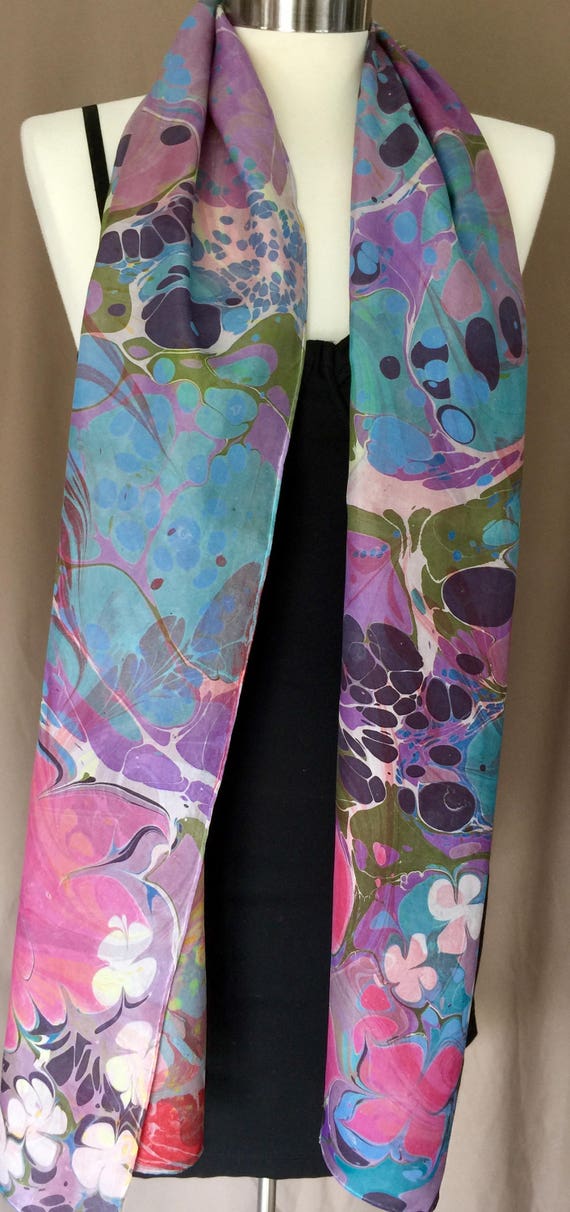 Two scarves in one Tokyo Collection Silk 14x72