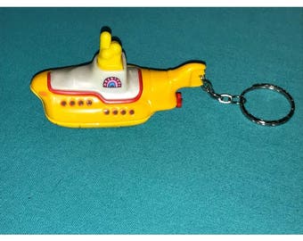 Hot Wheels The Beatles Yellow Submarine custom keychain