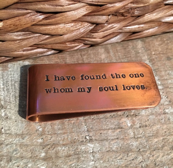 Download I Have Found The One Whom My Soul Loves Personalized Copper