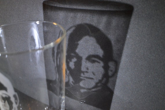 Star trek Jean-Luc Picard engraved pub