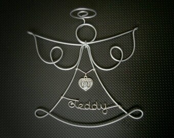 Personalized Angel Ornament | Miscarriage Memorial Ornament | Infant Loss Memorial Angel | Baby Memorial Ornament