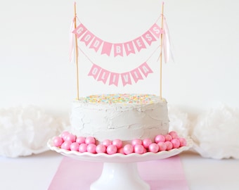 Baptism Cake Topper for Girl - Baptism Party Decorations - Personalized God Bless Cake Topper - Christening Cake Decorations