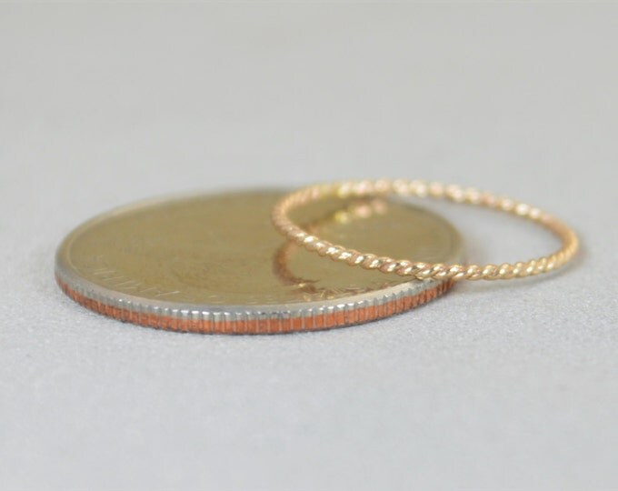 Gold Spiral Rings, 14k Gold Filled Ring, Stacking Ring, Boho Stacking Rings, Unique Dainty Rings, Dainty Gold Rings, Thin Dainty Ring, Alari