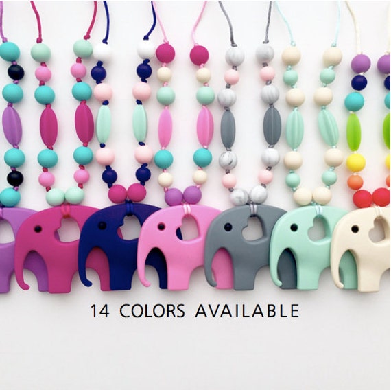 Silicone Teething Accessory - inspired by Tula Accessories - elephant | tula |  ergo | lillebaby | lenny lamb | baby shower gift