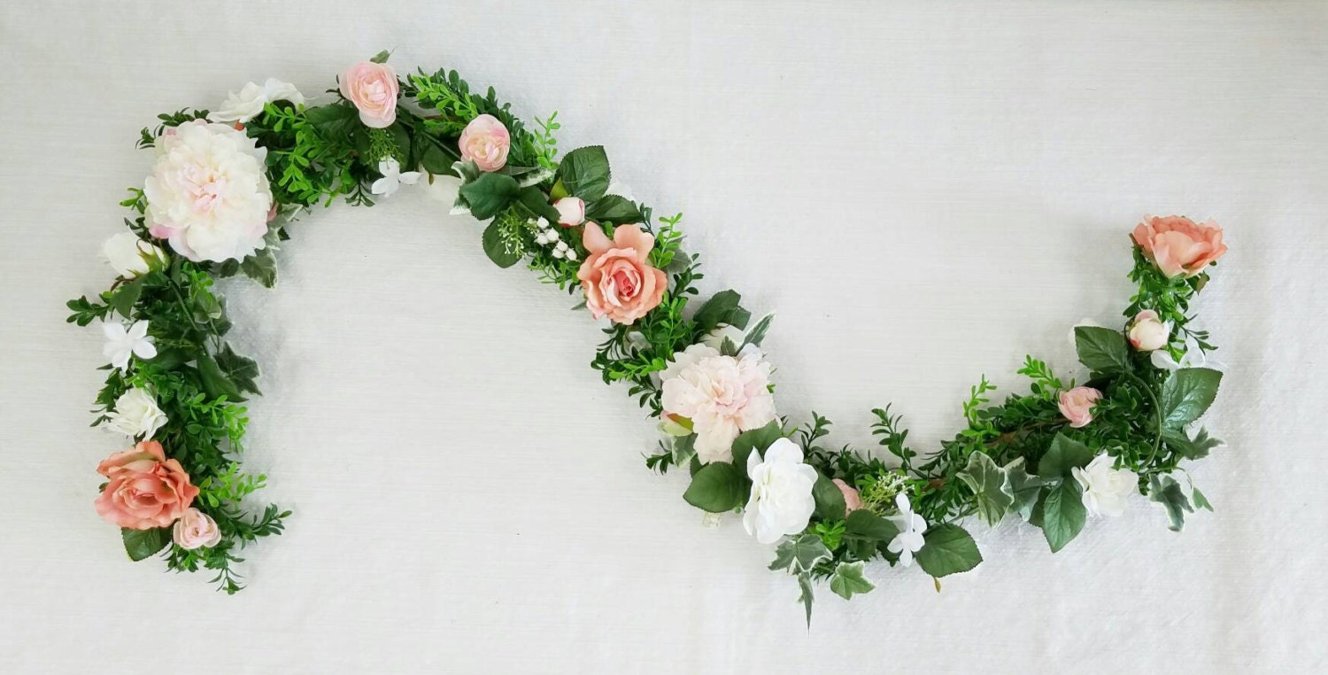 Flower Garland Floral Garland Wedding Garland Silk Flower