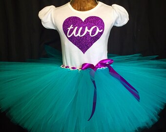 Girl's second birthday outfit, 2nd birthday shirt, Girls 2 year old birthday, turning two tutu, girl's second birthday shirt, two years old