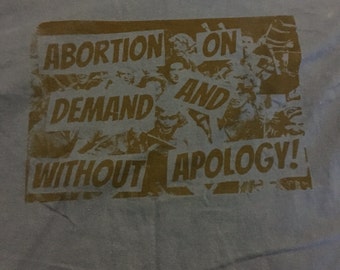 Pink abortion on demand and without apology pro choice