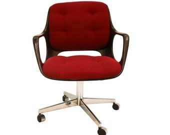 Mid Century Modern Office Chair Hermann Miller Style