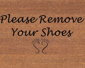 Remove your shoes | Etsy