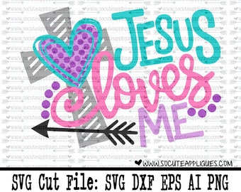 Easter SVG, Jesus loves me Easter svg, Christian svg, cross svg, Jesus love me svg, religious svg, socuteappliques, scrapbook file