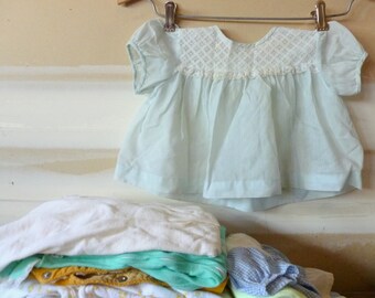 Vintage Baby Clothes / Instant Collection / Large Doll Clothes / Baby Photo Props / Old Clothes